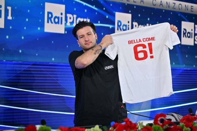 Photo IPP Felice De Martino Sanremo 26 02 2026 76th Italian Song Festival In photo Eddie Brock Italy Photo Press World Copyright