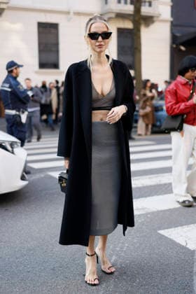 Max Mara - Guest arrivals - Milan Fashion Week - Womenswear Fall Winter 2026 2027 MILAN, ITALY - FEBRUARY 26: Leonie Hanne arrives to Max Mara show during the Milan Fashion Week - Womenswear Fall Winter 2026 2027 on February 26, 2026 in Milan, Italy. Photo by Marco Piovanotto Abacapress.com  Copyright: xPiovanottoxMarco ABACAx
