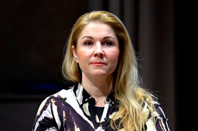 Czech Opera singer Katerina Knezikova speaks during the press conference on 68th Smetana Litomysl National Festival in Prague, Czech Republic, February 26, 2026. (CTKxPhoto KaterinaxSulova) CTKPhotoP2026022603976  CTKPhotoP2026022603976