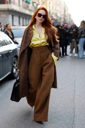 Max Mara - Guest arrivals - Milan Fashion Week - Womenswear Fall Winter 2026 2027 MILAN, ITALY - FEBRUARY 26: Evelyn Kazantzoglou arrives to Max Mara show during the Milan Fashion Week - Womenswear Fall Winter 2026 2027 on February 26, 2026 in Milan, Italy. Photo by Marco Piovanotto Abacapress.com  Copyright: xPiovanottoxMarco ABACAx