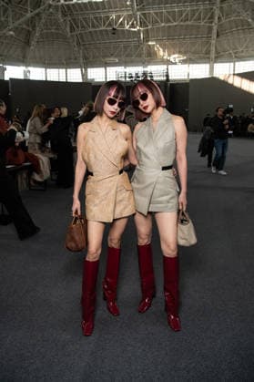 Milano Fashion Week - Women F W 26-27 Max Mara fashion show Front Row Milan, Italy Ami Suzuki;Aya Suzuki Milano Fashion Week - Women F W 26-27 Max Mara fashion show Front Row Milan, Italy 26th February 2026 SGPItalia id 134533_001 * Not Exclusive  Copyright: xJohnnyxDallaxLibera SGPx