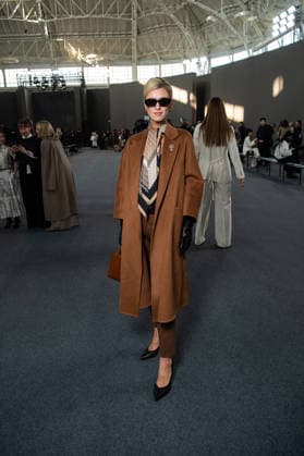 Milano Fashion Week - Women F W 26-27 Max Mara fashion show Front Row Milan, Italy Nicky Hilton Milano Fashion Week - Women F W 26-27 Max Mara fashion show Front Row Milan, Italy 26th February 2026 SGPItalia id 134533_001 * Not Exclusive  Copyright: xJohnnyxDallaxLibera SGPx