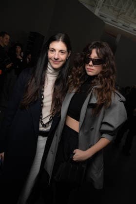 Milano Fashion Week - Women F W 26-27 Max Mara fashion show Front Row Milan, Italy Maria Giulia Prezioso Maramotti;Celeste Dalla Porta Milano Fashion Week - Women F W 26-27 Max Mara fashion show Front Row Milan, Italy 26th February 2026 SGPItalia id 134533_001 * Not Exclusive  Copyright: xJohnnyxDallaxLibera SGPx