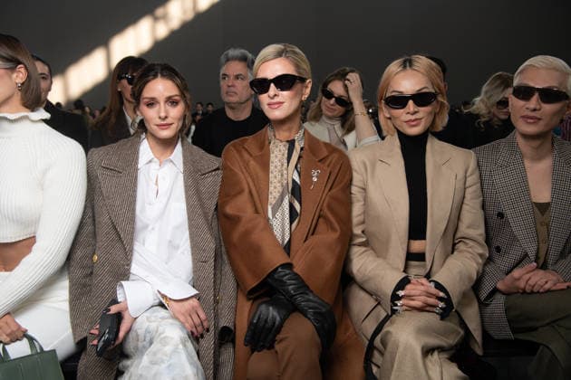 Milano Fashion Week - Women F W 26-27 Max Mara fashion show Front Row Milan, Italy Olivia Palermo;Nicky Hilton;Tina Leung;Brian Boy Milano Fashion Week - Women F W 26-27 Max Mara fashion show Front Row Milan, Italy 26th February 2026 SGPItalia id 134533_001 * Not Exclusive  Copyright: xJohnnyxDallaxLibera SGPx
