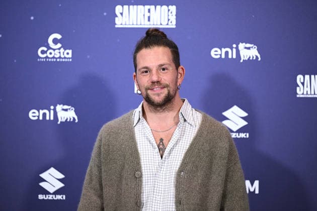 76th Italian Song Festival, Photocall 76th Italian Song Festival. Photocall, Pictured is Enrico Nigiotti. Sanremo, Italy 26 feb 2026, Credit:Maria Laura Antonelli Avalon Italia, Sanremo  Copyright: xMariaxLauraxAntonellix xAvalonx 1078409114