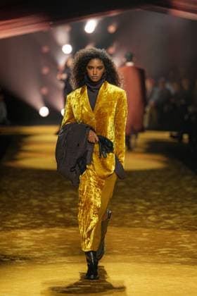 Milan, Milan Women s Fashion Week: Fall Winter 2026 27 - Women s Fashion, Fall Winter 2026 27 - Boss fashion show - catwalk in the photo: Model  Copyright: xRiccardoxGIordanox xipa-agency.netx xRiccardoxGIordanox IPA_Agency_IPA72050711