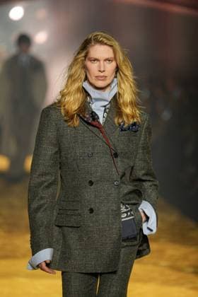 Milan, Milan Women s Fashion Week: Fall Winter 2026 27 - Women s Fashion, Fall Winter 2026 27 - Boss fashion show - catwalk in the photo: Model  Copyright: xRiccardoxGIordanox xipa-agency.netx xRiccardoxGIordanox IPA_Agency_IPA72050737