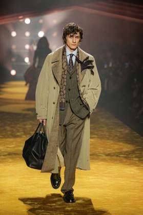 Milan, Milan Women s Fashion Week: Fall Winter 2026 27 - Women s Fashion, Fall Winter 2026 27 - Boss fashion show - catwalk in the photo: Model  Copyright: xRiccardoxGIordanox xipa-agency.netx xRiccardoxGIordanox IPA_Agency_IPA72050747