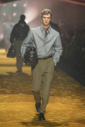 Milan, Milan Women s Fashion Week: Fall Winter 2026 27 - Women s Fashion, Fall Winter 2026 27 - Boss fashion show - catwalk in the photo: Model  Copyright: xRiccardoxGIordanox xipa-agency.netx xRiccardoxGIordanox IPA_Agency_IPA72050824