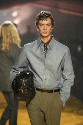 Milan, Milan Women s Fashion Week: Fall Winter 2026 27 - Women s Fashion, Fall Winter 2026 27 - Boss fashion show - catwalk in the photo: Model  Copyright: xRiccardoxGIordanox xipa-agency.netx xRiccardoxGIordanox IPA_Agency_IPA72050835