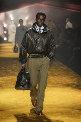 Milan, Milan Women s Fashion Week: Fall Winter 2026 27 - Women s Fashion, Fall Winter 2026 27 - Boss fashion show - catwalk in the photo: Model  Copyright: xRiccardoxGIordanox xipa-agency.netx xRiccardoxGIordanox IPA_Agency_IPA72050846