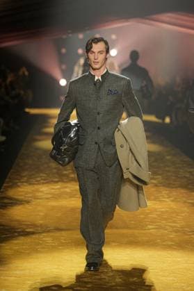 Milan, Milan Women s Fashion Week: Fall Winter 2026 27 - Women s Fashion, Fall Winter 2026 27 - Boss fashion show - catwalk in the photo: Model  Copyright: xRiccardoxGIordanox xipa-agency.netx xRiccardoxGIordanox IPA_Agency_IPA72050955