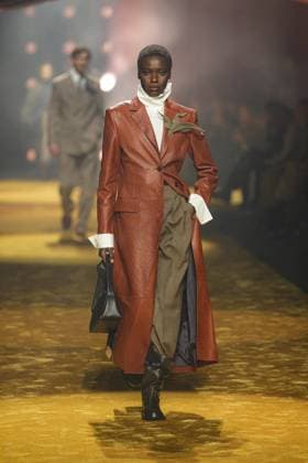 Milan, Milan Women s Fashion Week: Fall Winter 2026 27 - Women s Fashion, Fall Winter 2026 27 - Boss fashion show - catwalk in the photo: Model  Copyright: xRiccardoxGIordanox xipa-agency.netx xRiccardoxGIordanox IPA_Agency_IPA72050763