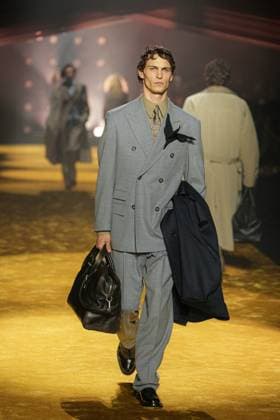 Milan, Milan Women s Fashion Week: Fall Winter 2026 27 - Women s Fashion, Fall Winter 2026 27 - Boss fashion show - catwalk in the photo: Model  Copyright: xRiccardoxGIordanox xipa-agency.netx xRiccardoxGIordanox IPA_Agency_IPA72050857