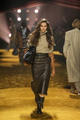 Milan, Milan Women s Fashion Week: Fall Winter 2026 27 - Women s Fashion, Fall Winter 2026 27 - Boss fashion show - catwalk in the photo: Model  Copyright: xRiccardoxGIordanox xipa-agency.netx xRiccardoxGIordanox IPA_Agency_IPA72050979