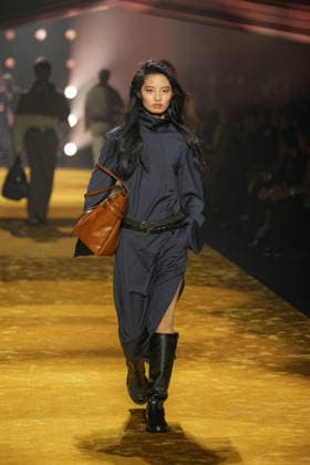 Milan, Milan Women s Fashion Week: Fall Winter 2026 27 - Women s Fashion, Fall Winter 2026 27 - Boss fashion show - catwalk in the photo: Model  Copyright: xRiccardoxGIordanox xipa-agency.netx xRiccardoxGIordanox IPA_Agency_IPA72051006