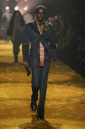 Milan, Milan Women s Fashion Week: Fall Winter 2026 27 - Women s Fashion, Fall Winter 2026 27 - Boss fashion show - catwalk in the photo: Model  Copyright: xRiccardoxGIordanox xipa-agency.netx xRiccardoxGIordanox IPA_Agency_IPA72051016