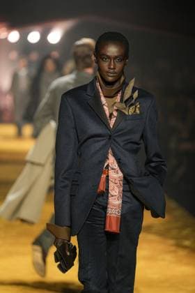 Milan, Milan Women s Fashion Week: Fall Winter 2026 27 - Women s Fashion, Fall Winter 2026 27 - Boss fashion show - catwalk in the photo: Model  Copyright: xRiccardoxGIordanox xipa-agency.netx xRiccardoxGIordanox IPA_Agency_IPA72051018