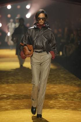 Milan, Milan Women s Fashion Week: Fall Winter 2026 27 - Women s Fashion, Fall Winter 2026 27 - Boss fashion show - catwalk in the photo: Model  Copyright: xRiccardoxGIordanox xipa-agency.netx xRiccardoxGIordanox IPA_Agency_IPA72051032