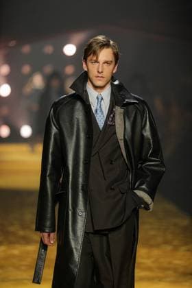 Milan, Milan Women s Fashion Week: Fall Winter 2026 27 - Women s Fashion, Fall Winter 2026 27 - Boss fashion show - catwalk in the photo: Model  Copyright: xRiccardoxGIordanox xipa-agency.netx xRiccardoxGIordanox IPA_Agency_IPA72051048