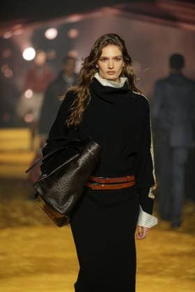 Milan, Milan Women s Fashion Week: Fall Winter 2026 27 - Women s Fashion, Fall Winter 2026 27 - Boss fashion show - catwalk in the photo: Model  Copyright: xRiccardoxGIordanox xipa-agency.netx xRiccardoxGIordanox IPA_Agency_IPA72051055