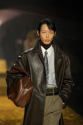 Milan, Milan Women s Fashion Week: Fall Winter 2026 27 - Women s Fashion, Fall Winter 2026 27 - Boss fashion show - catwalk in the photo: Model  Copyright: xRiccardoxGIordanox xipa-agency.netx xRiccardoxGIordanox IPA_Agency_IPA72051042