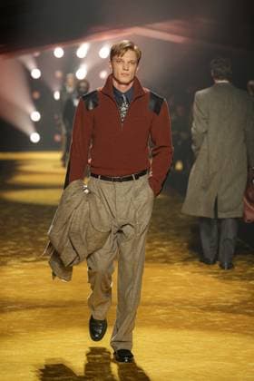 Milan, Milan Women s Fashion Week: Fall Winter 2026 27 - Women s Fashion, Fall Winter 2026 27 - Boss fashion show - catwalk in the photo: Model  Copyright: xRiccardoxGIordanox xipa-agency.netx xRiccardoxGIordanox IPA_Agency_IPA72051069