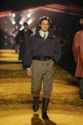 Milan, Milan Women s Fashion Week: Fall Winter 2026 27 - Women s Fashion, Fall Winter 2026 27 - Boss fashion show - catwalk in the photo: Model  Copyright: xRiccardoxGIordanox xipa-agency.netx xRiccardoxGIordanox IPA_Agency_IPA72051179