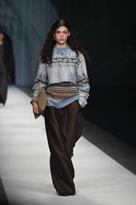 Milan, Milan Women s Fashion Week Fall Winter 2026 27 - Women s Fashion, Fall Winter 2026 27 - Anteprima fashion show - catwalk in the photo: model  Copyright: xSimonaxChiocciax xipa-agency.netx xFotosickix IPA_Agency_IPA72051289