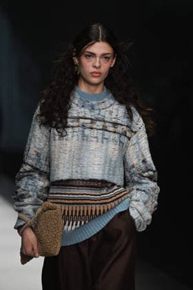 Milan, Milan Women s Fashion Week Fall Winter 2026 27 - Women s Fashion, Fall Winter 2026 27 - Anteprima fashion show - catwalk in the photo: model  Copyright: xSimonaxChiocciax xipa-agency.netx xFotosickix IPA_Agency_IPA72051290