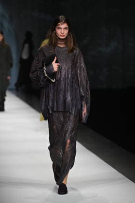 Milan, Milan Women s Fashion Week Fall Winter 2026 27 - Women s Fashion, Fall Winter 2026 27 - Anteprima fashion show - catwalk in the photo: model  Copyright: xSimonaxChiocciax xipa-agency.netx xFotosickix IPA_Agency_IPA72051302