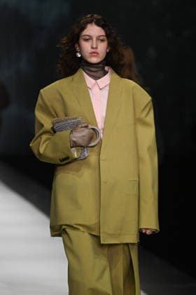 Milan, Milan Women s Fashion Week Fall Winter 2026 27 - Women s Fashion, Fall Winter 2026 27 - Anteprima fashion show - catwalk in the photo: model  Copyright: xSimonaxChiocciax xipa-agency.netx xFotosickix IPA_Agency_IPA72051308
