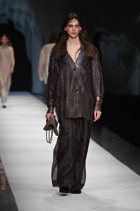 Milan, Milan Women s Fashion Week Fall Winter 2026 27 - Women s Fashion, Fall Winter 2026 27 - Anteprima fashion show - catwalk in the photo: model  Copyright: xSimonaxChiocciax xipa-agency.netx xFotosickix IPA_Agency_IPA72051312