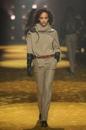 Milan, Milan Women s Fashion Week: Fall Winter 2026 27 - Women s Fashion, Fall Winter 2026 27 - Boss fashion show - catwalk in the photo: Model  Copyright: xRiccardoxGIordanox xipa-agency.netx xRiccardoxGIordanox IPA_Agency_IPA72051094