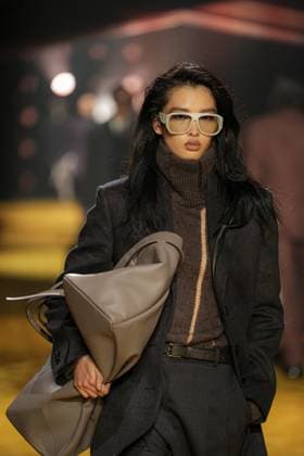 Milan, Milan Women s Fashion Week: Fall Winter 2026 27 - Women s Fashion, Fall Winter 2026 27 - Boss fashion show - catwalk in the photo: detail  Copyright: xRiccardoxGIordanox xipa-agency.netx xRiccardoxGIordanox IPA_Agency_IPA72051194