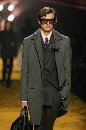 Milan, Milan Women s Fashion Week: Fall Winter 2026 27 - Women s Fashion, Fall Winter 2026 27 - Boss fashion show - catwalk in the photo: Model  Copyright: xRiccardoxGIordanox xipa-agency.netx xRiccardoxGIordanox IPA_Agency_IPA72051204