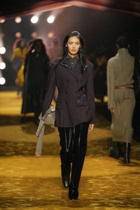 Milan, Milan Women s Fashion Week: Fall Winter 2026 27 - Women s Fashion, Fall Winter 2026 27 - Boss fashion show - catwalk in the photo: Model  Copyright: xRiccardoxGIordanox xipa-agency.netx xRiccardoxGIordanox IPA_Agency_IPA72051208