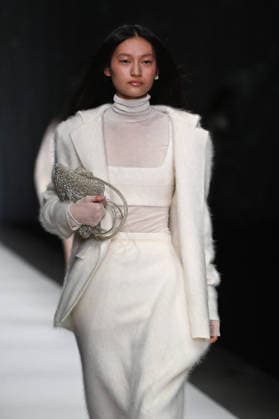 Milan, Milan Women s Fashion Week Fall Winter 2026 27 - Women s Fashion, Fall Winter 2026 27 - Anteprima fashion show - catwalk in the photo: model  Copyright: xSimonaxChiocciax xipa-agency.netx xFotosickix IPA_Agency_IPA72051320