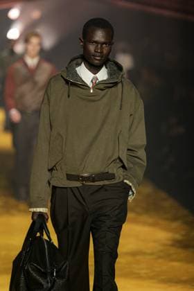Milan, Milan Women s Fashion Week: Fall Winter 2026 27 - Women s Fashion, Fall Winter 2026 27 - Boss fashion show - catwalk in the photo: Model  Copyright: xRiccardoxGIordanox xipa-agency.netx xRiccardoxGIordanox IPA_Agency_IPA72051130