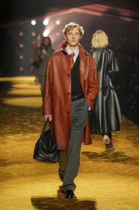 Milan, Milan Women s Fashion Week: Fall Winter 2026 27 - Women s Fashion, Fall Winter 2026 27 - Boss fashion show - catwalk in the photo: Model  Copyright: xRiccardoxGIordanox xipa-agency.netx xRiccardoxGIordanox IPA_Agency_IPA72051143