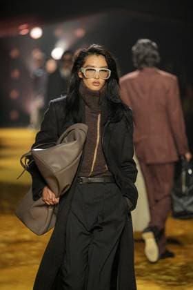 Milan, Milan Women s Fashion Week: Fall Winter 2026 27 - Women s Fashion, Fall Winter 2026 27 - Boss fashion show - catwalk in the photo: Model  Copyright: xRiccardoxGIordanox xipa-agency.netx xRiccardoxGIordanox IPA_Agency_IPA72051190