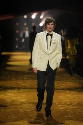Milan, Milan Women s Fashion Week: Fall Winter 2026 27 - Women s Fashion, Fall Winter 2026 27 - Boss fashion show - catwalk in the photo: Model  Copyright: xRiccardoxGIordanox xipa-agency.netx xRiccardoxGIordanox IPA_Agency_IPA72051227