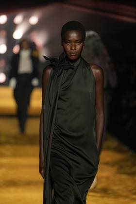 Milan, Milan Women s Fashion Week: Fall Winter 2026 27 - Women s Fashion, Fall Winter 2026 27 - Boss fashion show - catwalk in the photo: Model  Copyright: xRiccardoxGIordanox xipa-agency.netx xRiccardoxGIordanox IPA_Agency_IPA72051231