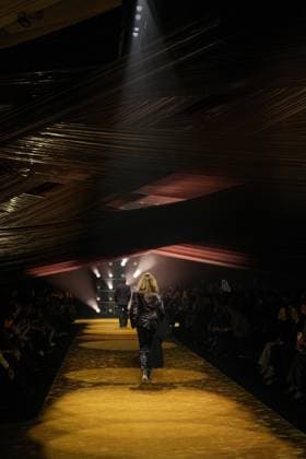 Milan, Milan Women s Fashion Week: Fall Winter 2026 27 - Women s Fashion, Fall Winter 2026 27 - Boss fashion show - catwalk in the photo: Model  Copyright: xRiccardoxGIordanox xipa-agency.netx xRiccardoxGIordanox IPA_Agency_IPA72051235