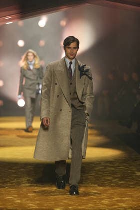 Milan, Milan Women s Fashion Week: Fall Winter 2026 27 - Women s Fashion, Fall Winter 2026 27 - Boss fashion show - catwalk in the photo: Model  Copyright: xRiccardoxGIordanox xipa-agency.netx xRiccardoxGIordanox IPA_Agency_IPA72050722