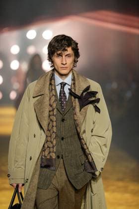 Milan, Milan Women s Fashion Week: Fall Winter 2026 27 - Women s Fashion, Fall Winter 2026 27 - Boss fashion show - catwalk in the photo: Model  Copyright: xRiccardoxGIordanox xipa-agency.netx xRiccardoxGIordanox IPA_Agency_IPA72050758