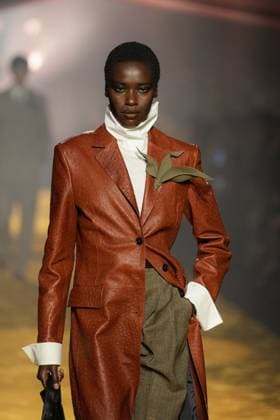 Milan, Milan Women s Fashion Week: Fall Winter 2026 27 - Women s Fashion, Fall Winter 2026 27 - Boss fashion show - catwalk in the photo: Model  Copyright: xRiccardoxGIordanox xipa-agency.netx xRiccardoxGIordanox IPA_Agency_IPA72050773