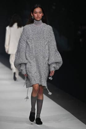 Milan, Milan Women s Fashion Week Fall Winter 2026 27 - Women s Fashion, Fall Winter 2026 27 - Anteprima fashion show - catwalk in the photo: model  Copyright: xSimonaxChiocciax xipa-agency.netx xFotosickix IPA_Agency_IPA72051278