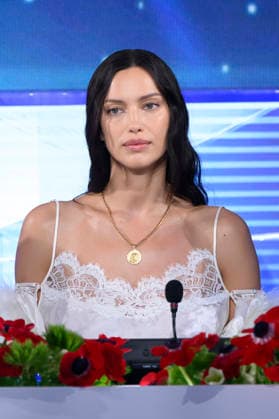 76th Italian Song Festival of Sanremo Photocall Irina Shayk Press Room, Teatro Ariston - Sanremo, Italy Irina Shayk 76th Italian Song Festival of Sanremo Photocall Irina Shayk Press Room, Teatro Ariston - Sanremo, Italy 26th February 2026 SGPItalia id 134399_039 Not Exclusive  Copyright: xAlfonsoxCatalano SGPx