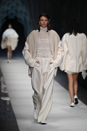 Milan, Milan Women s Fashion Week Fall Winter 2026 27 - Women s Fashion, Fall Winter 2026 27 - Anteprima fashion show - catwalk in the photo: model  Copyright: xSimonaxChiocciax xipa-agency.netx xFotosickix IPA_Agency_IPA72051267